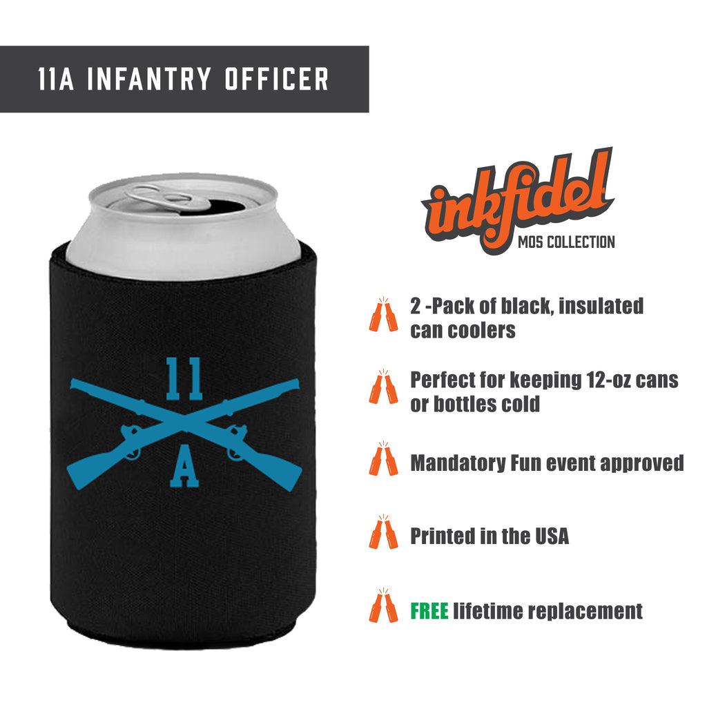 11A - Infantry Officer - Crossed Rifles - Inkfidel 
