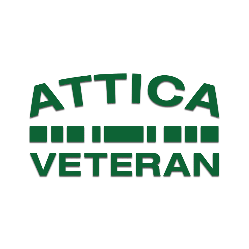 Attica Veteran Decal - Inkfidel 