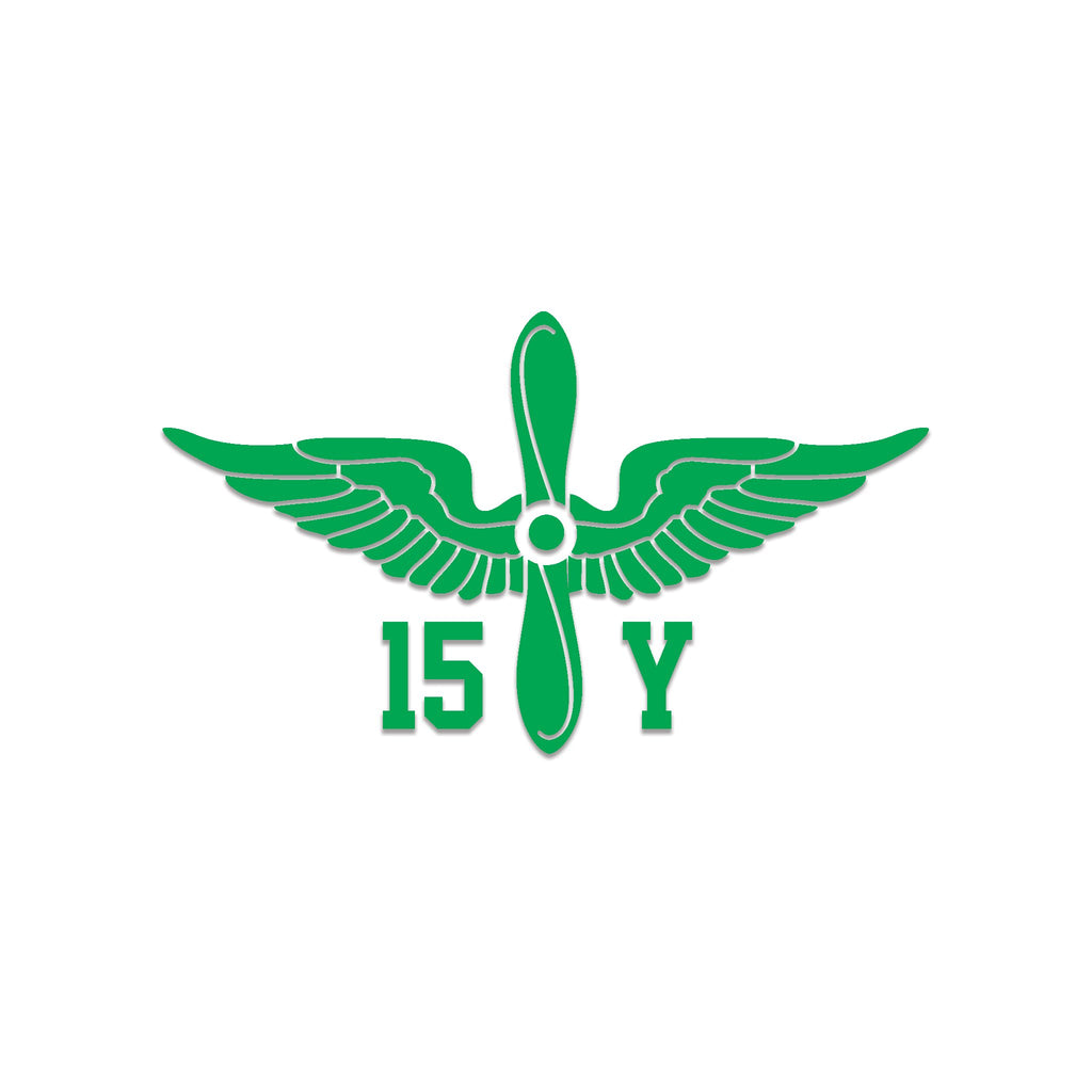 Inkfidel MOS 15Y AH-64D Armament/Electrical/Avionic Systems Repairer Prop Insignia Decal Green