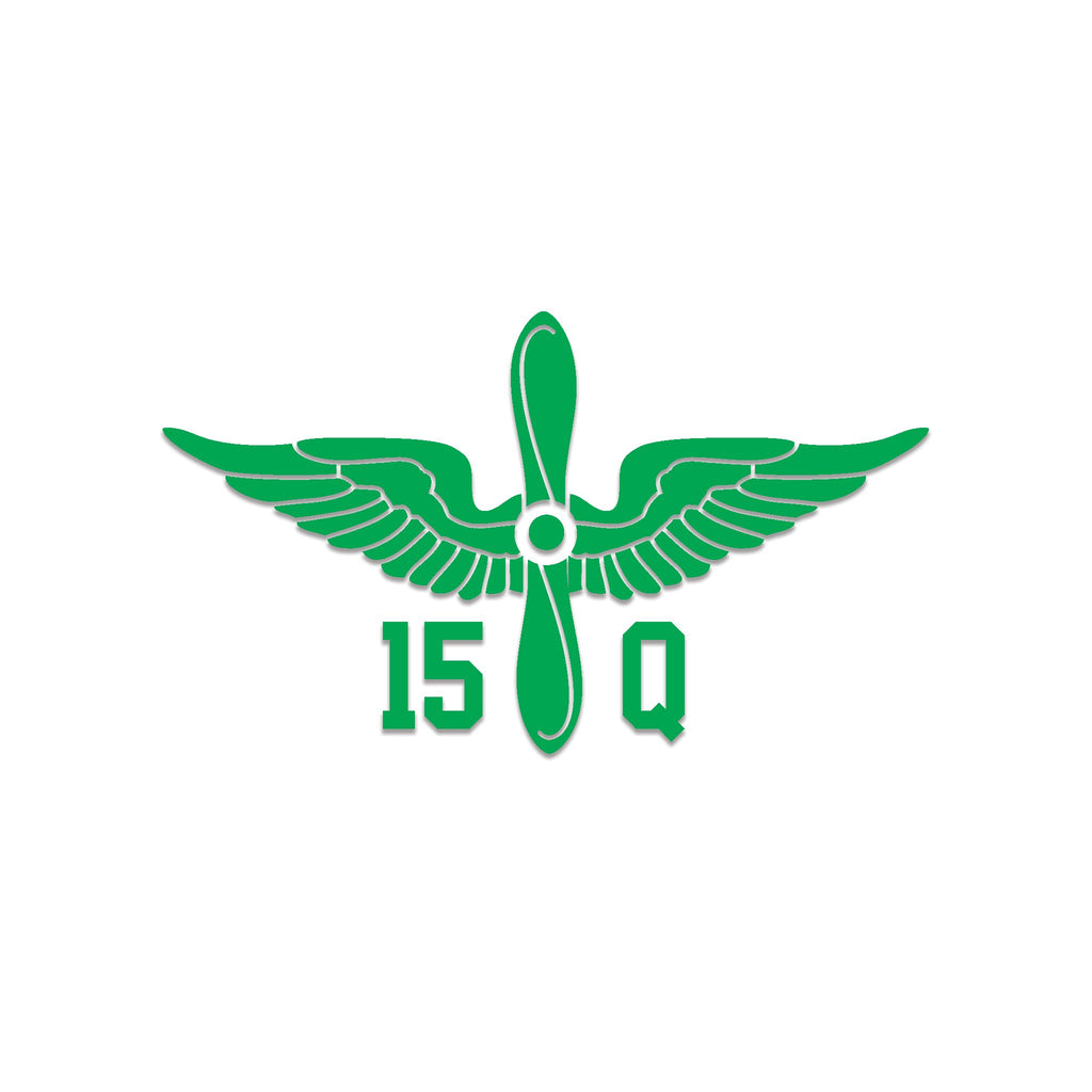 Inkfidel MOS 15Q Air Traffic Control Operator Prop Insignia Decal Green