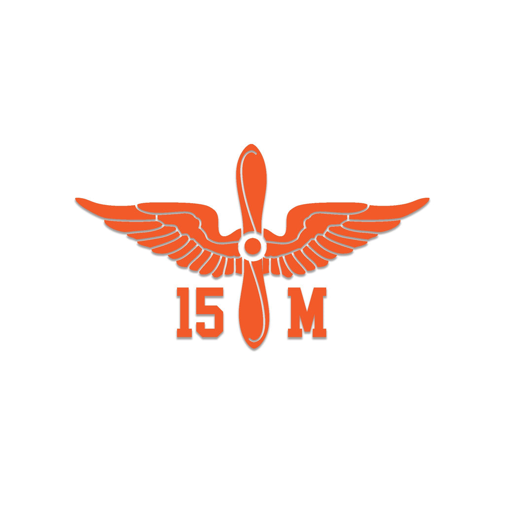 Inkfidel MOS 15M UH-1 Helicopter Repairer (RC) Prop Insignia Decal Orange