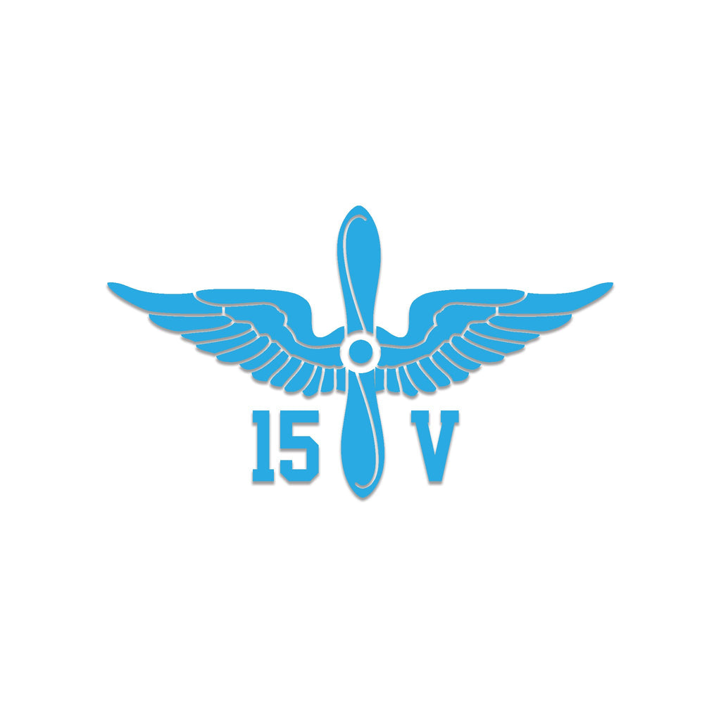 Inkfidel MOS 15V Observation/Scout Helicopter Repairer Prop Insignia Decal Blue