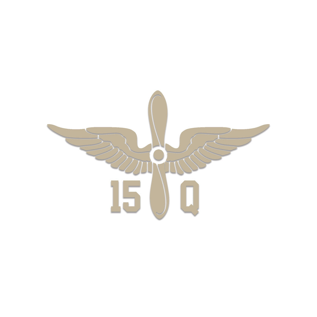 Inkfidel MOS 15Q Air Traffic Control Operator Prop Insignia Decal Tan