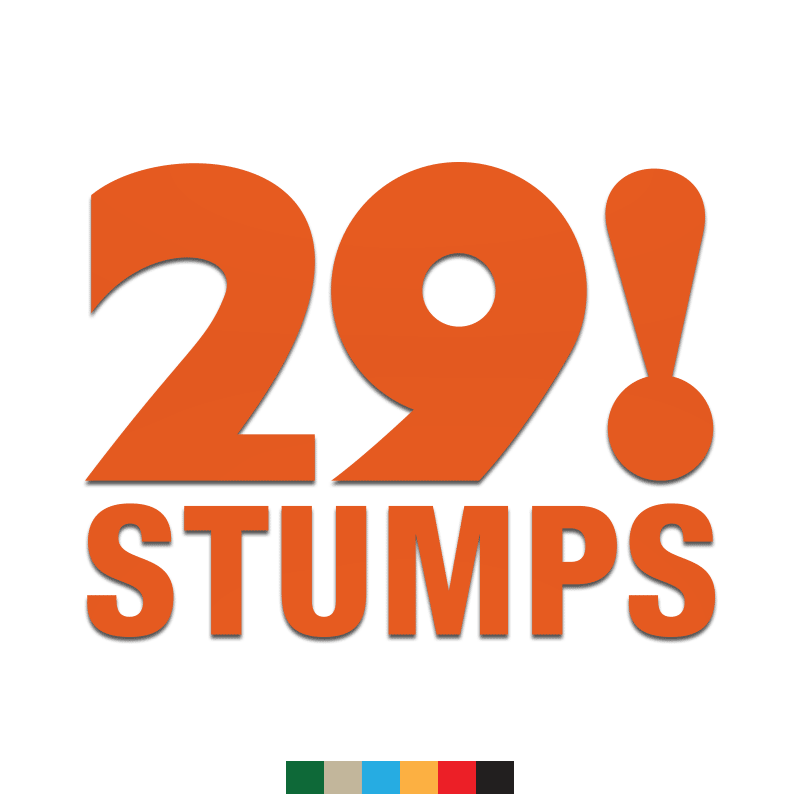 29 Stumps Decal - Inkfidel 