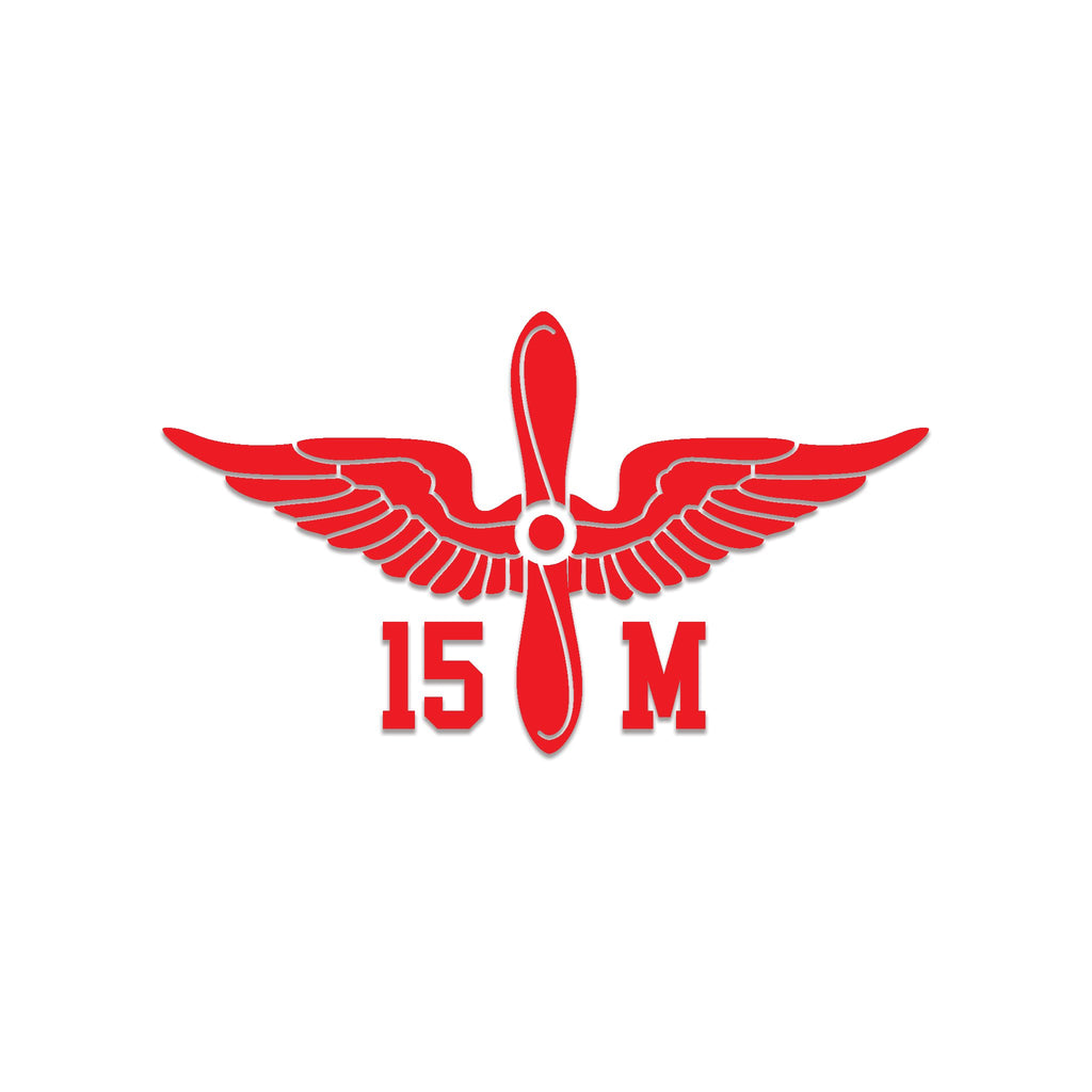 Inkfidel MOS 15M UH-1 Helicopter Repairer (RC) Prop Insignia Decal Red