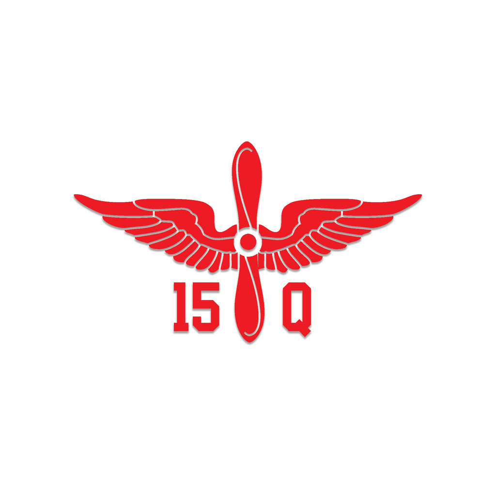 Inkfidel MOS 15Q Air Traffic Control Operator Prop Insignia Decal Red
