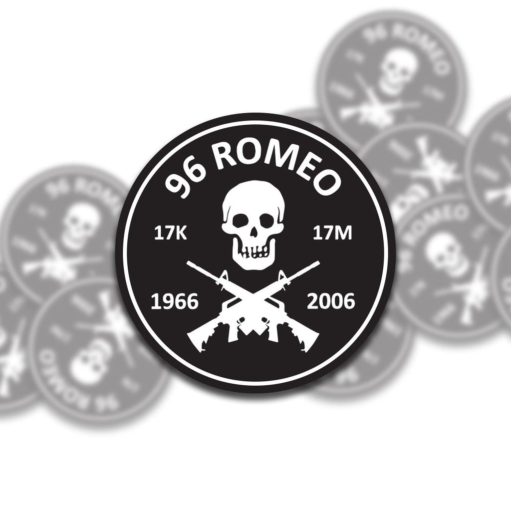 96 Romeo Vinyl Sticker - Inkfidel 