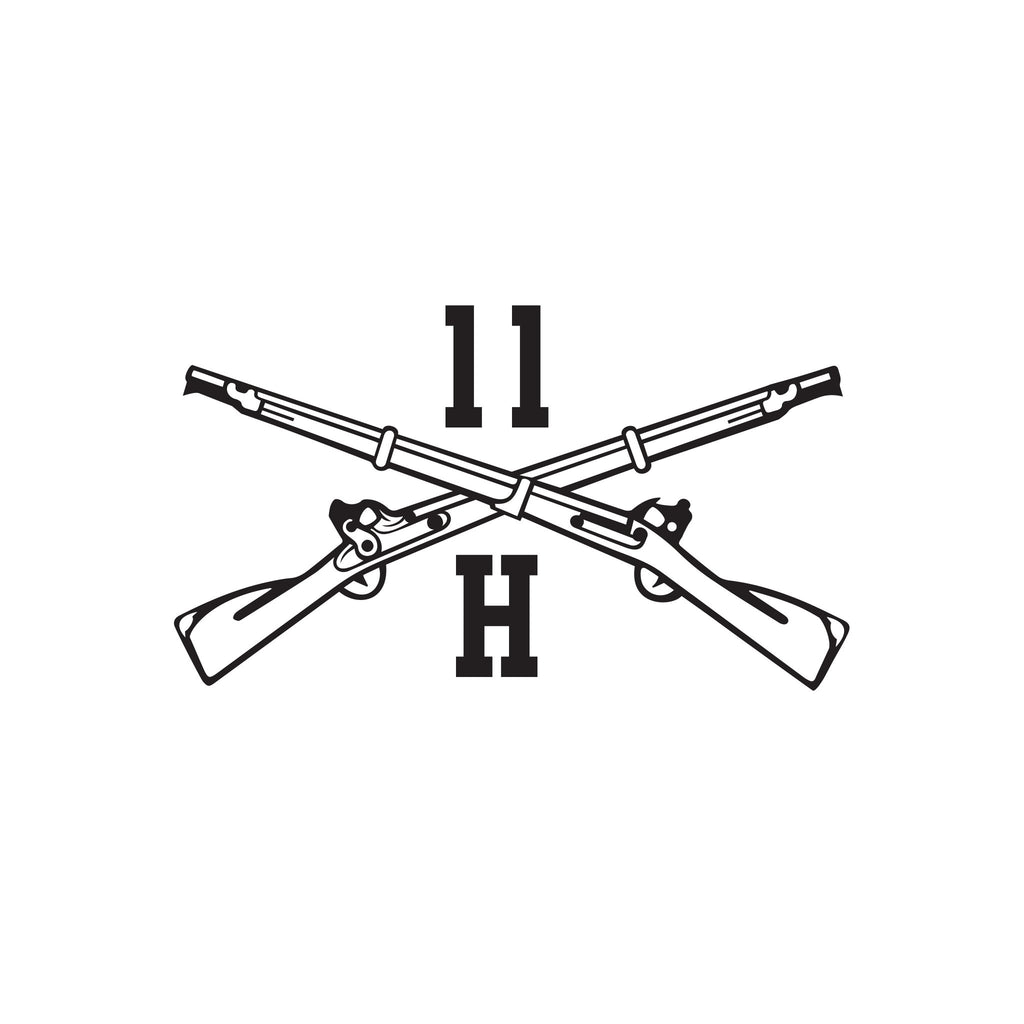 11H - Heavy Anti Armor Weapons Infantryman - Crossed Rifles - Inkfidel 