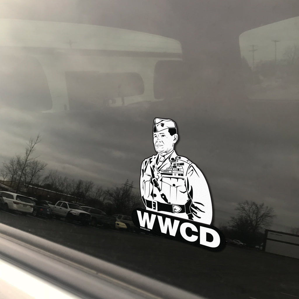 What Would Chesty Do Vinyl Decal - Inkfidel 