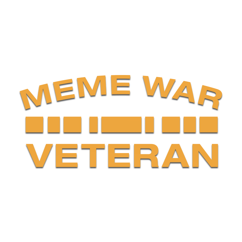 Meme War Veteran Decal - Inkfidel 
